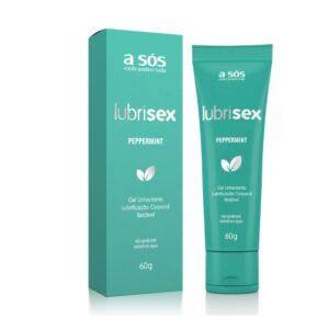 Gel Lubrificante Beijável Lubrisex Peppermint - 60g